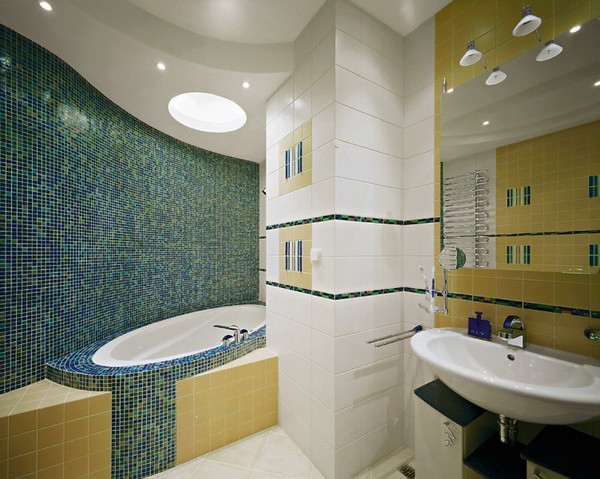Оригинальная ванная комната дизайн – это просто