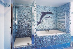 Использование узоров в декоре ванной комнаты